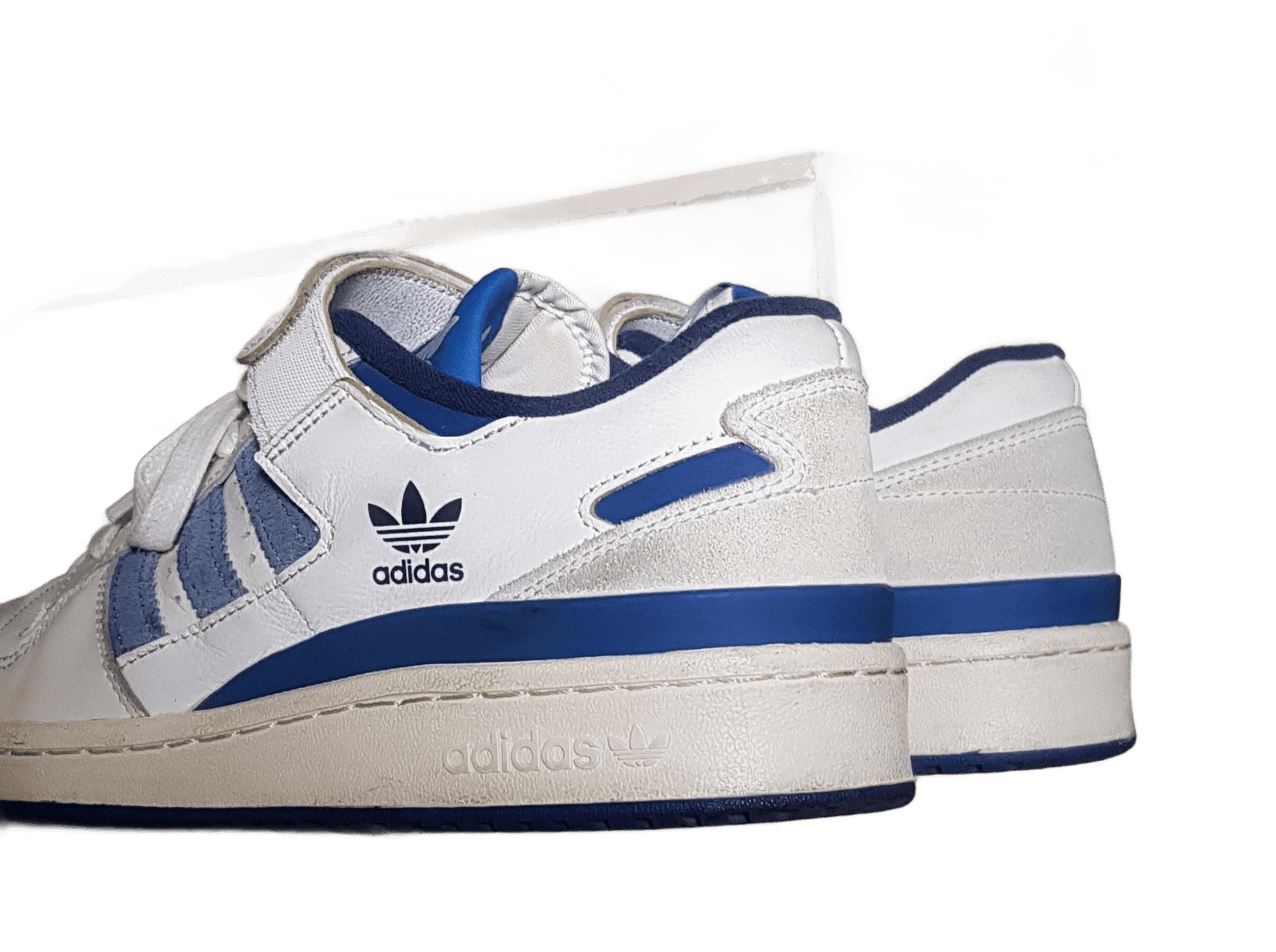 Forum Low in Cloud White/Team Royal Blue